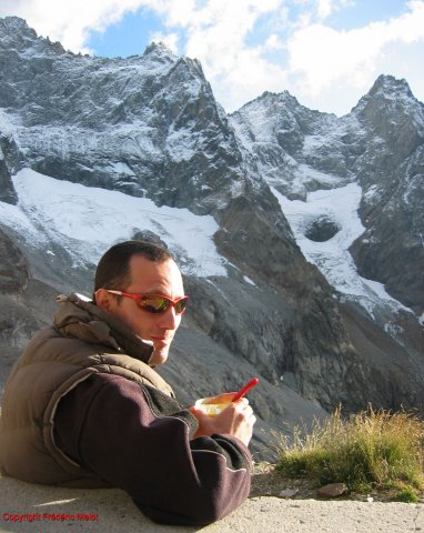 Au refuge de la Selle (Oisans)